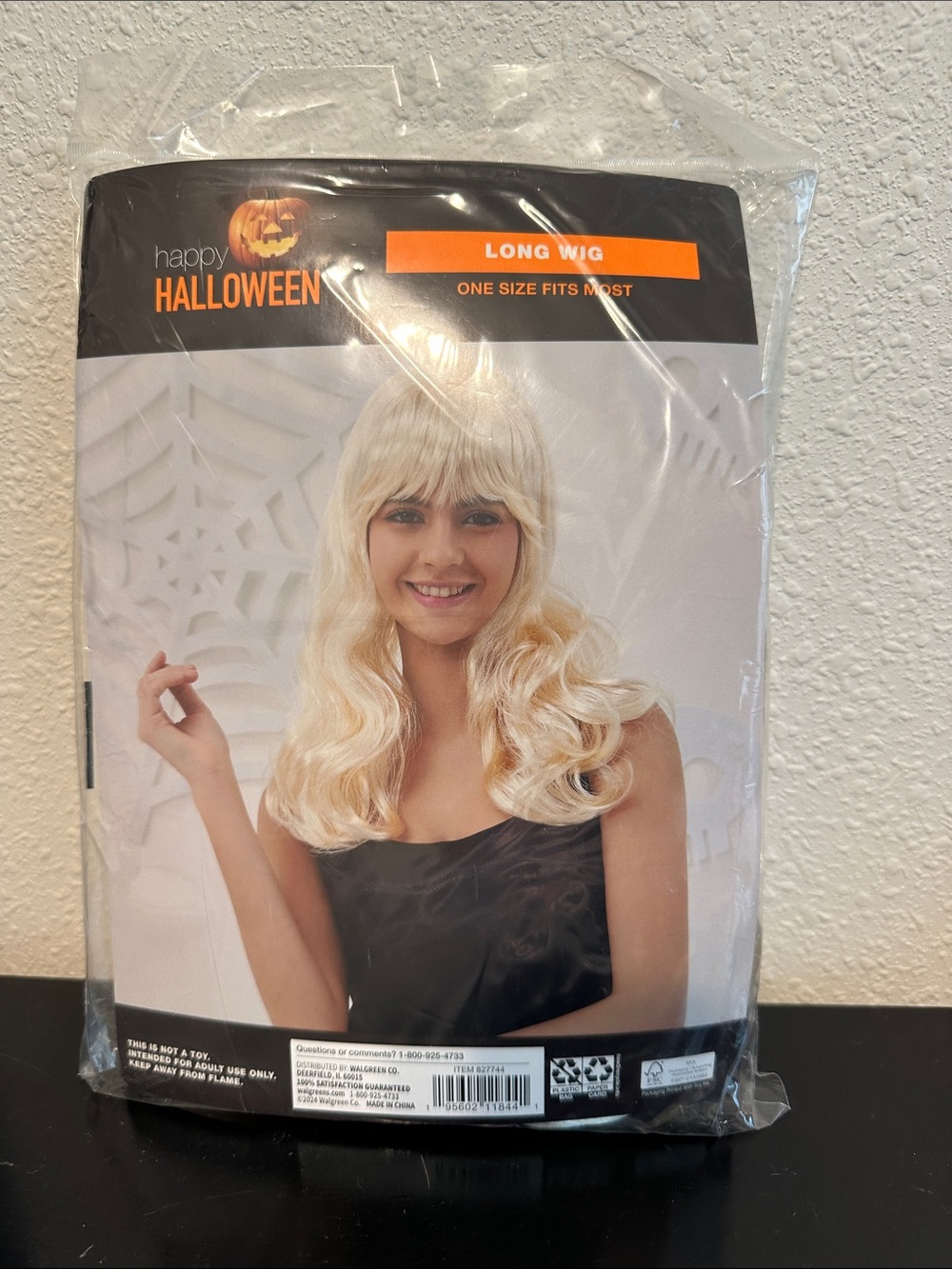 Long Blonde Wig - Cream Blonde